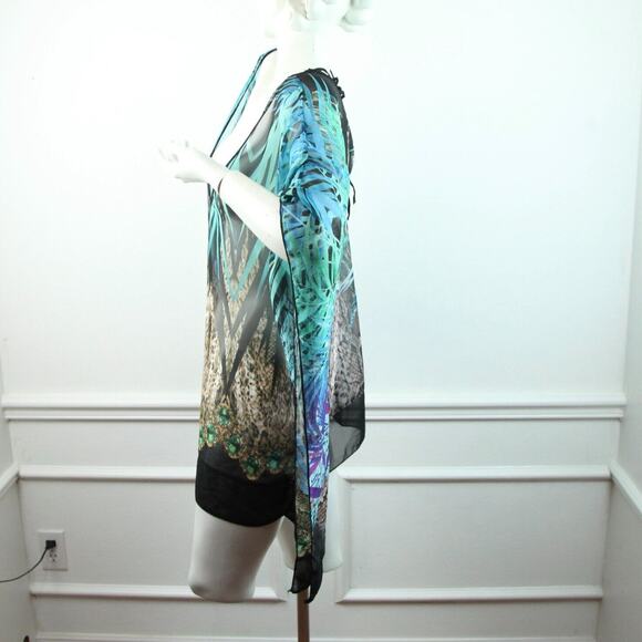 Vintage Small Top Sheer Going Out Y2K Girlie Resort Fairy Ethereal Resort Glam - Picture 2 of 13
